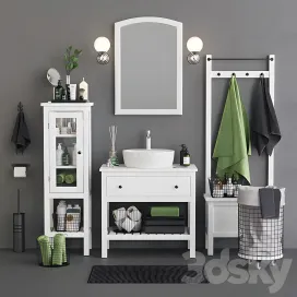 Open hemnes bath set